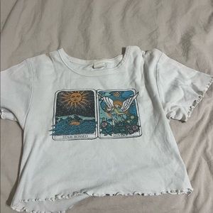 Urban outfitters star crossed lovers crop top